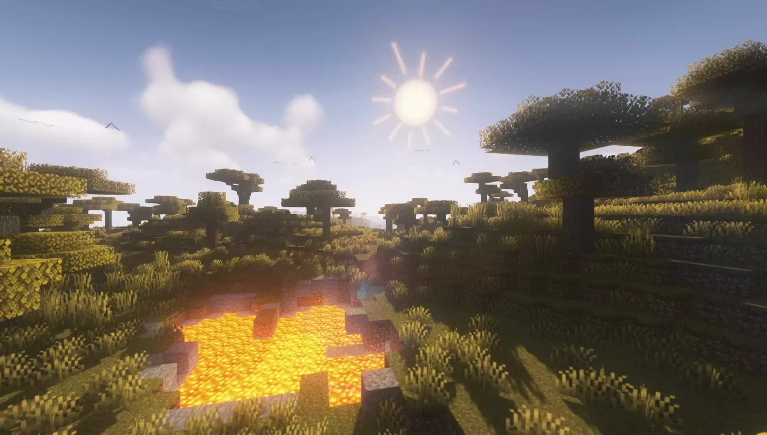 Minecraft 1.20 с шейдерами на Android